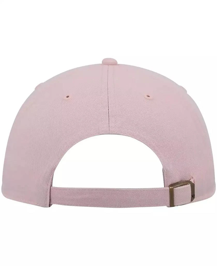 商品47 Brand|Men's '47 Pink Chicago Cubs 1990 Mlb All-Star Game Double Under Clean Up Adjustable Hat,价格¥252,第5张图片详细描述