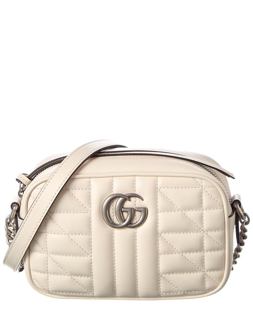 Gucci GG Marmont Mini Matelasse Leather Crossbody商品第1张图片规格展示