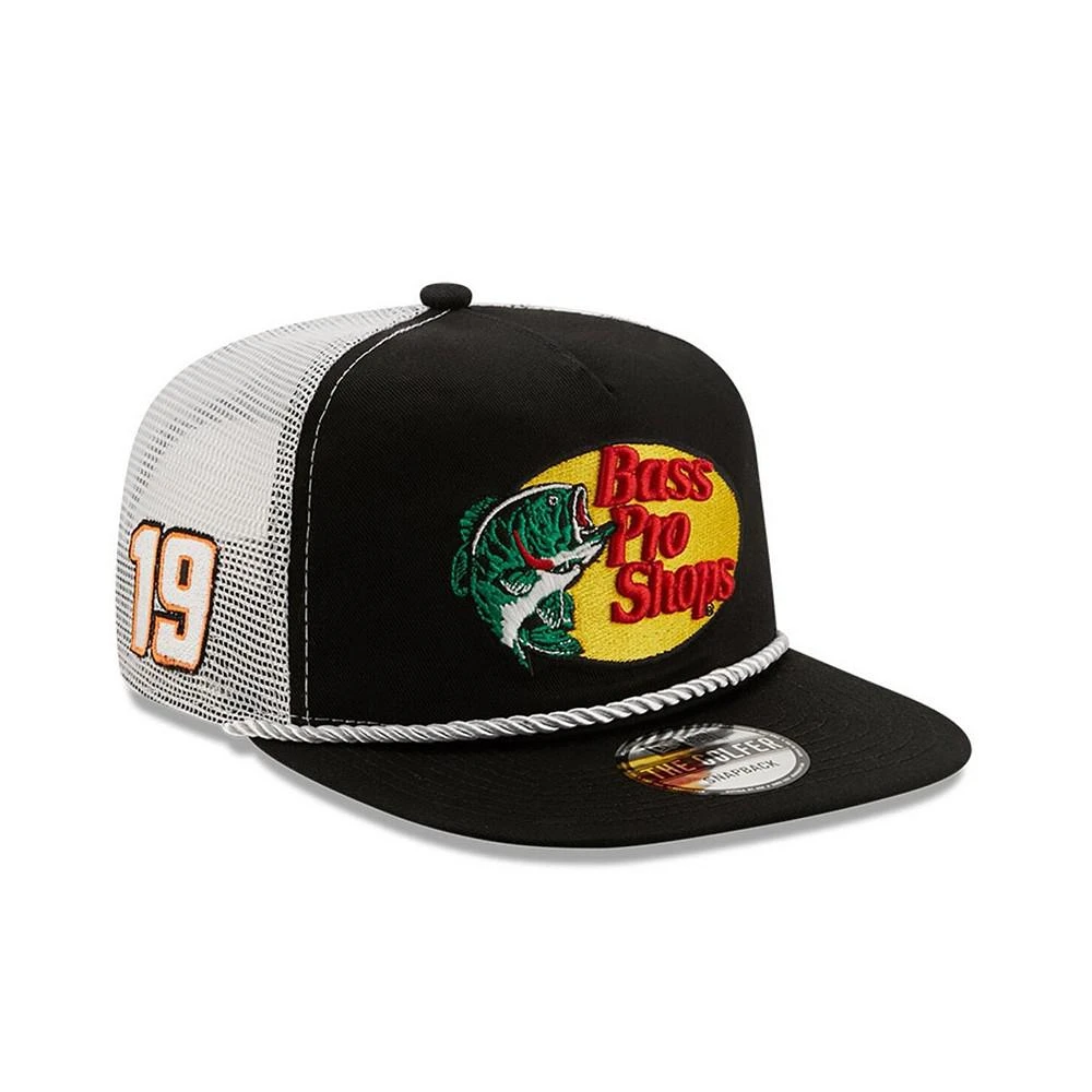 商品New Era|Men's Black, White Martin Truex Jr Golfer Snapback Adjustable Hat,价格¥269,第2张图片详细描述