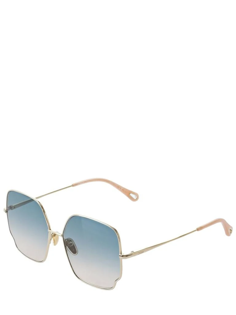 商品Chloé|Joni Squared Metal Sunglasses,价格¥2823,第3张图片详细描述