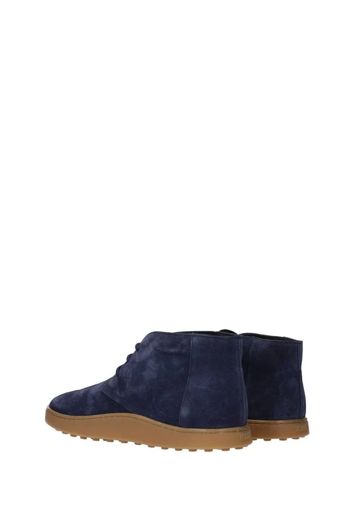 商品Tod's|Ankle boots Suede Blue Royal Blue,价格¥1266,第4张图片详细描述