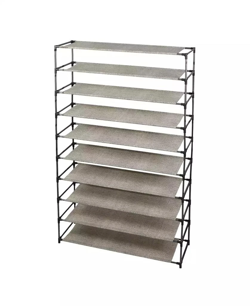 商品Simplify|10 Tier 50 Pair Shoe Rack,价格¥432,第1张图片