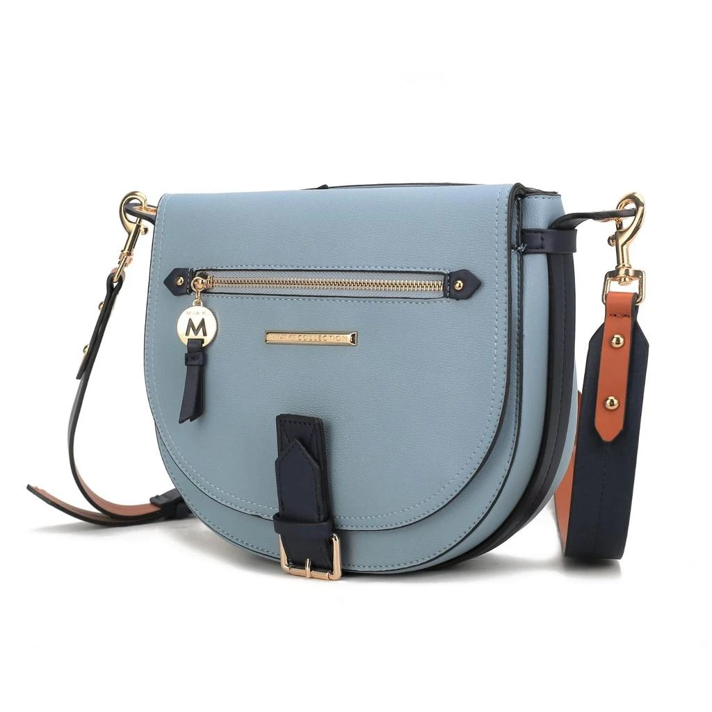 Drew Vegan Leather Color Block Women’s Shoulder Handbag 商品