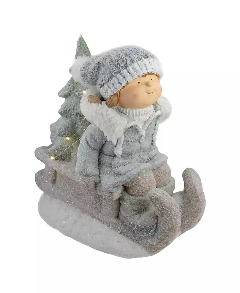 商品Northlight|Lighted Girl on a Sled Christmas Decoration, 15",价格¥583,第1张图片