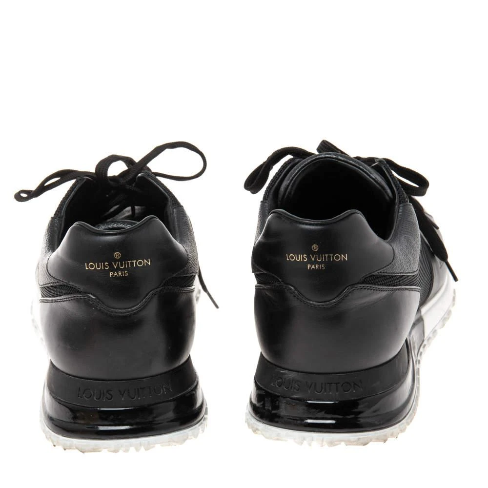 商品[二手商品] Louis Vuitton|Louis Vuitton Black Mesh And Monogram Canvas Run Away  Sneakers Size 45,价格¥4288,第5张图片详细描述