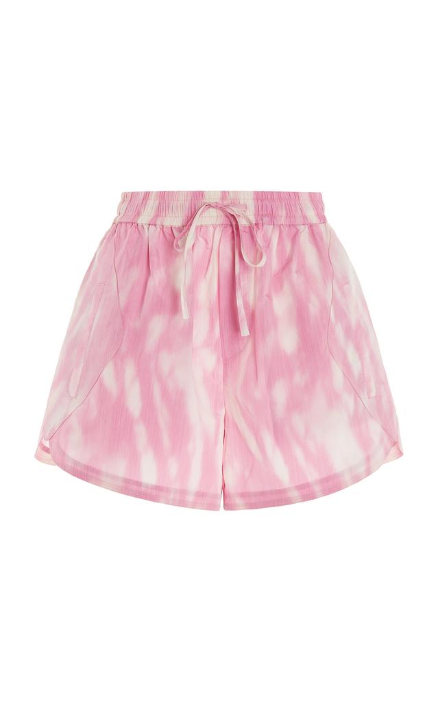 Ganni - Women's Crispy Shell Mini Shorts - Pink - FR 34 - Moda Operandi商品第1张图片规格展示