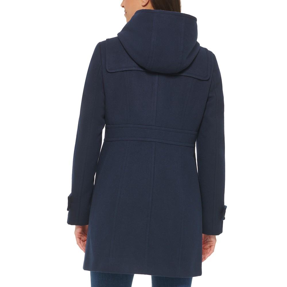 Women's Hooded Toggle Walker Coat, Created for Macy's商品第2张图片规格展示