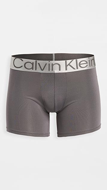 商品Calvin Klein|3 Pack Steel Micro 平角短裤,价格¥470,第4张图片详细描述