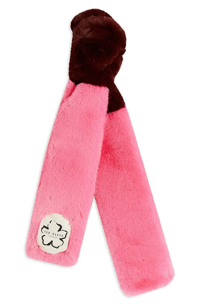 商品Ted Baker London|Flis Colorblock Faux Fur Scarf,价格¥148,第1张图片