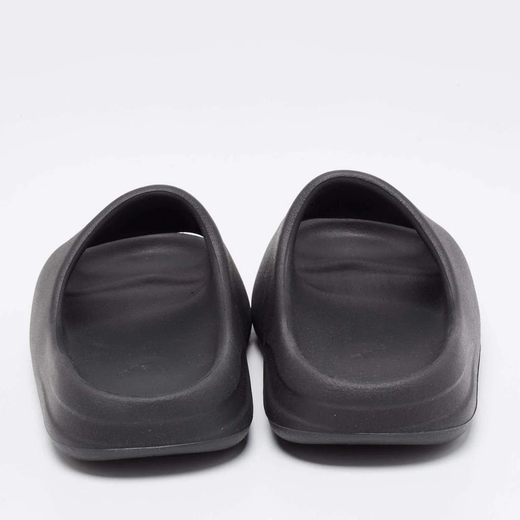 商品YEEZY|Yeezy x Adidas Black Rubber Onyx Flat Slides Size 37,价格¥1287,第5张图片详细描述