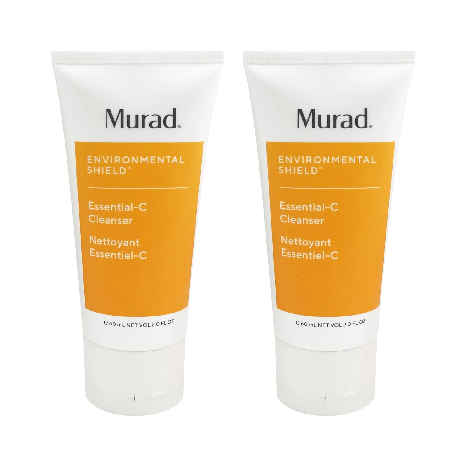 商品Murad|【2件包邮装】Murad 慕拉得 维C洁面啫喱 橘色 中小样 60ml*2,价格¥83,第1张图片