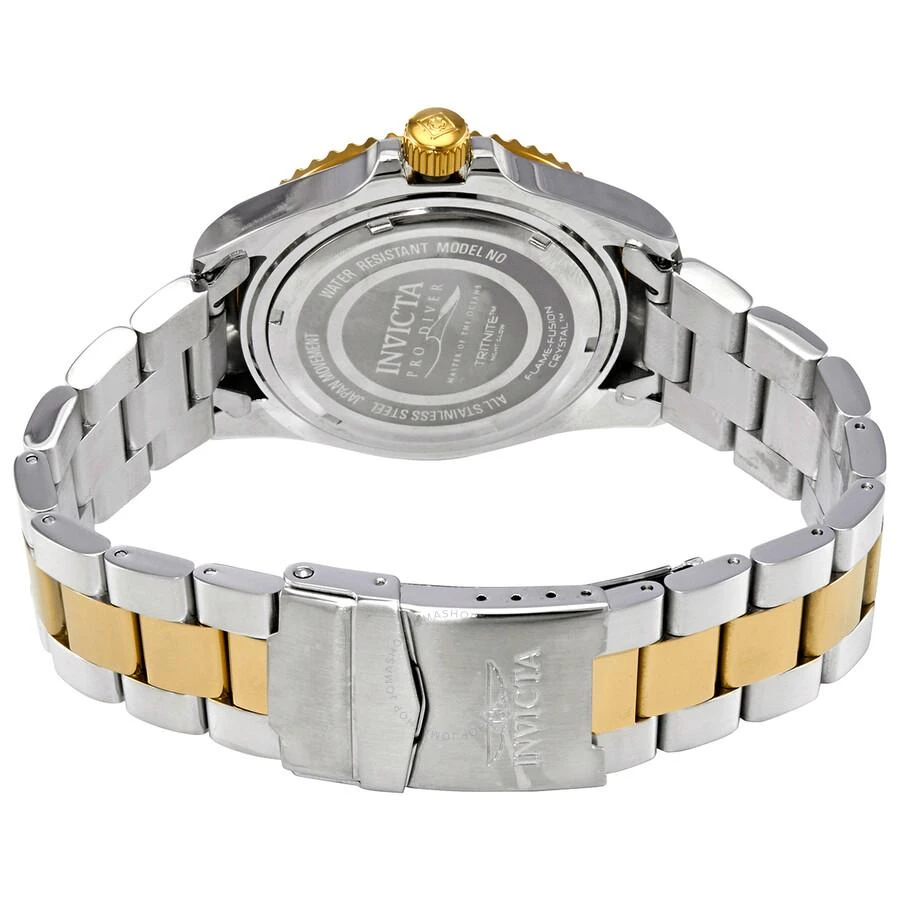 商品Invicta|Pro Diver Quartz Gold Dial Two-tone Men's Watch 30948,价格¥362,第3张图片详细描述