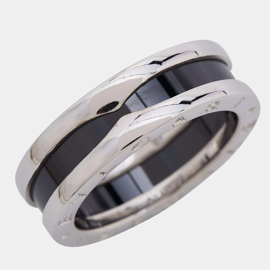 商品[二手商品] BVLGARI|Bvlgari B-zero1 Save the Children Ceramic Sterling Silver Band Ring Size 57,价格¥3873,第4张图片详细描述