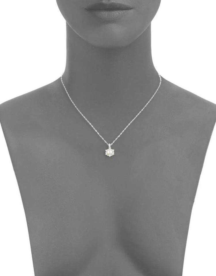 商品Nadri|Silvertone Pendant Necklace,价格¥151,第3张图片详细描述