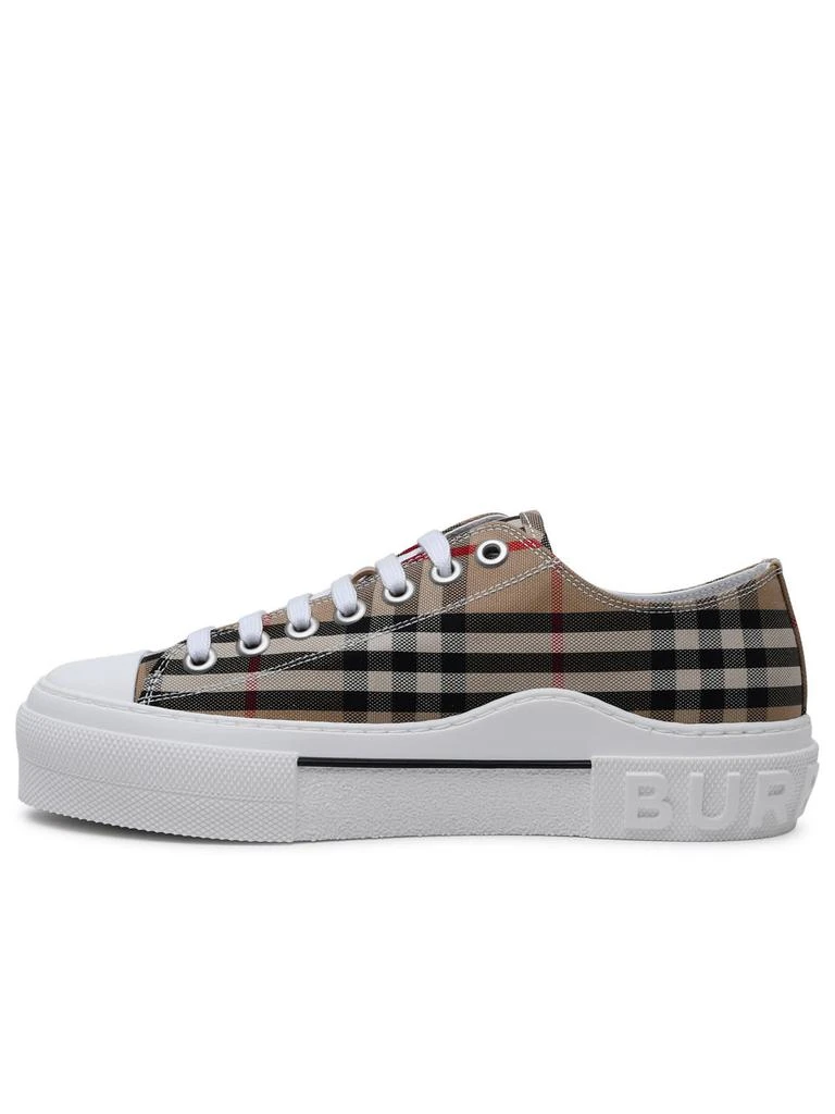 商品Burberry|Beige Cotton Jack Sneakers,价格¥4305,第3张图片详细描述