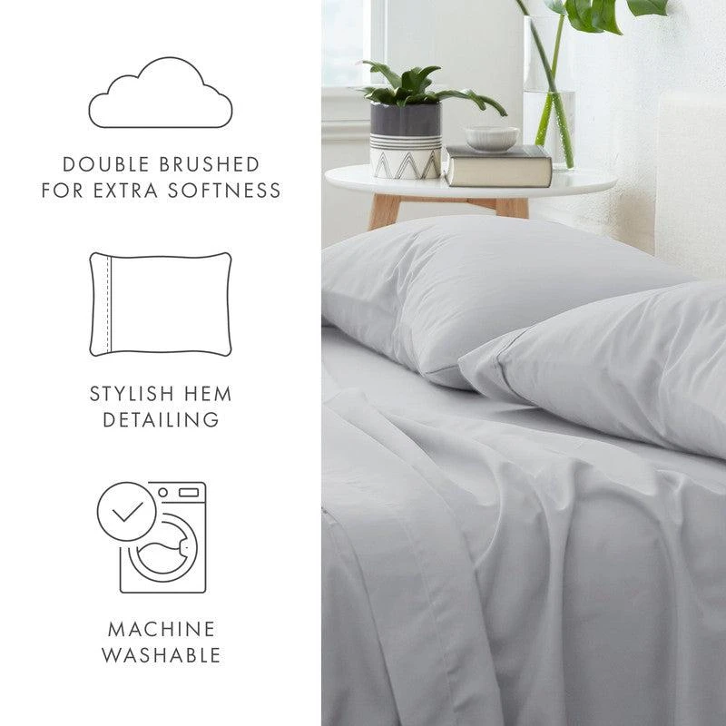 商品IENJOY HOME|Pillowcase 2-Pack Ultra Soft Microfiber Bedding,价格¥206,第3张图片详细描述