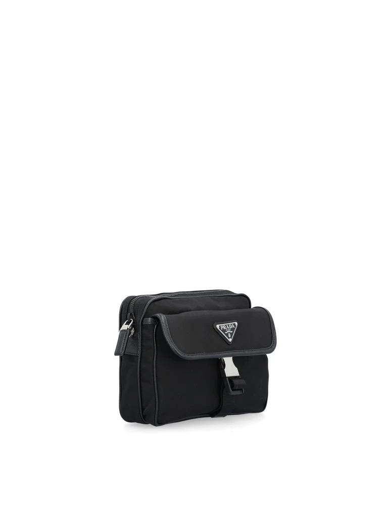 商品Prada|Prada Logo Plaque Shoulder Bag,价格¥13514,第3张图片详细描述