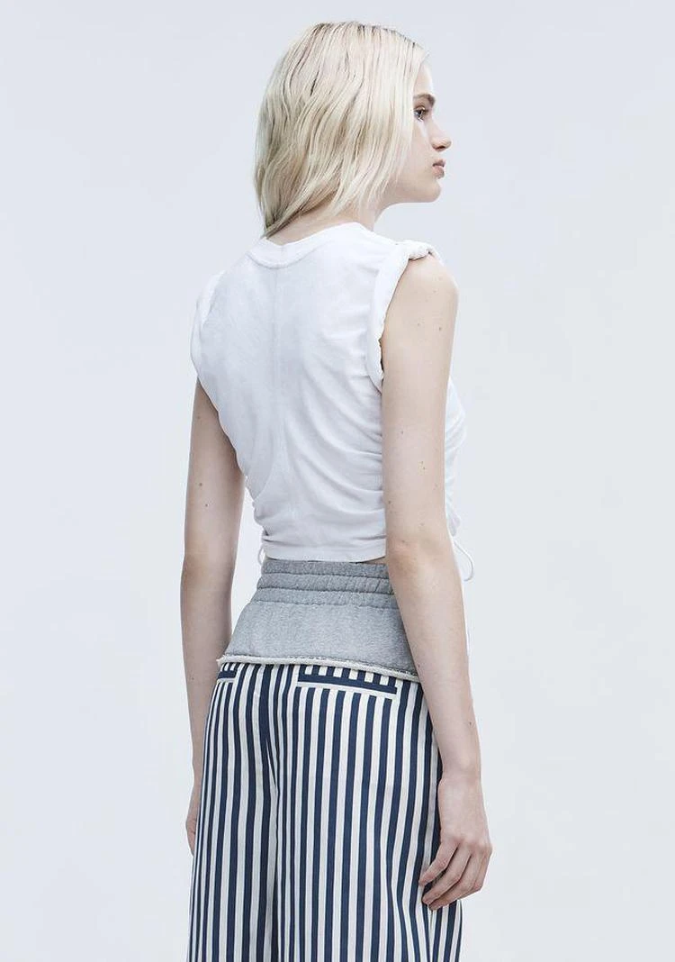 商品Alexander Wang|RUCHED CROP 上衣,价格¥528,第2张图片详细描述