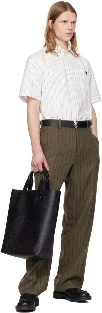商品Burberry|白色细条纹衬衫,价格¥3322,第5张图片详细描述