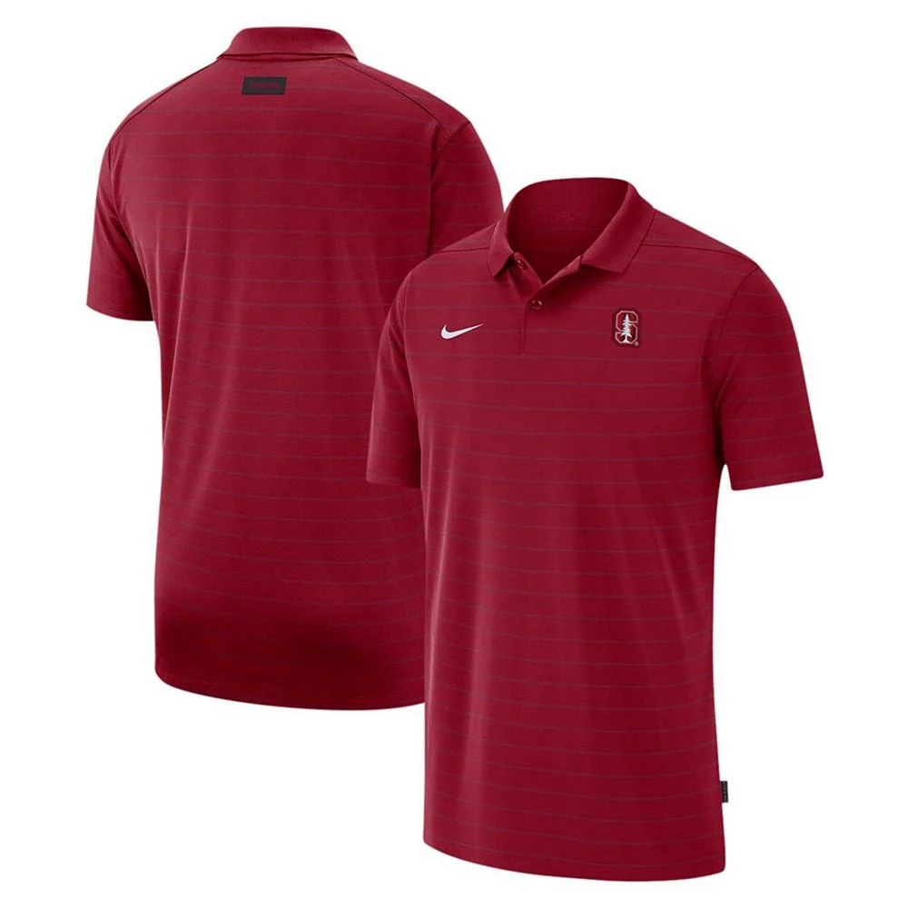 商品NIKE|Men's Cardinal Stanford Cardinal 2021 Early Season Victory Coaches Performance Polo,价格¥496,第1张图片