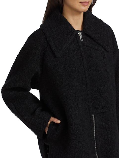 Boucle Wool Blend Jacket商品第6张图片规格展示