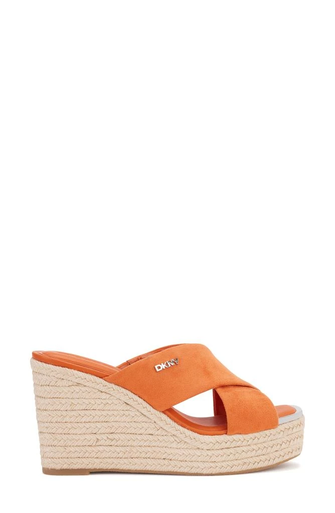 商品DKNY|Maryn Espadrille Wedge Platform Sandal,价格¥162,第3张图片详细描述