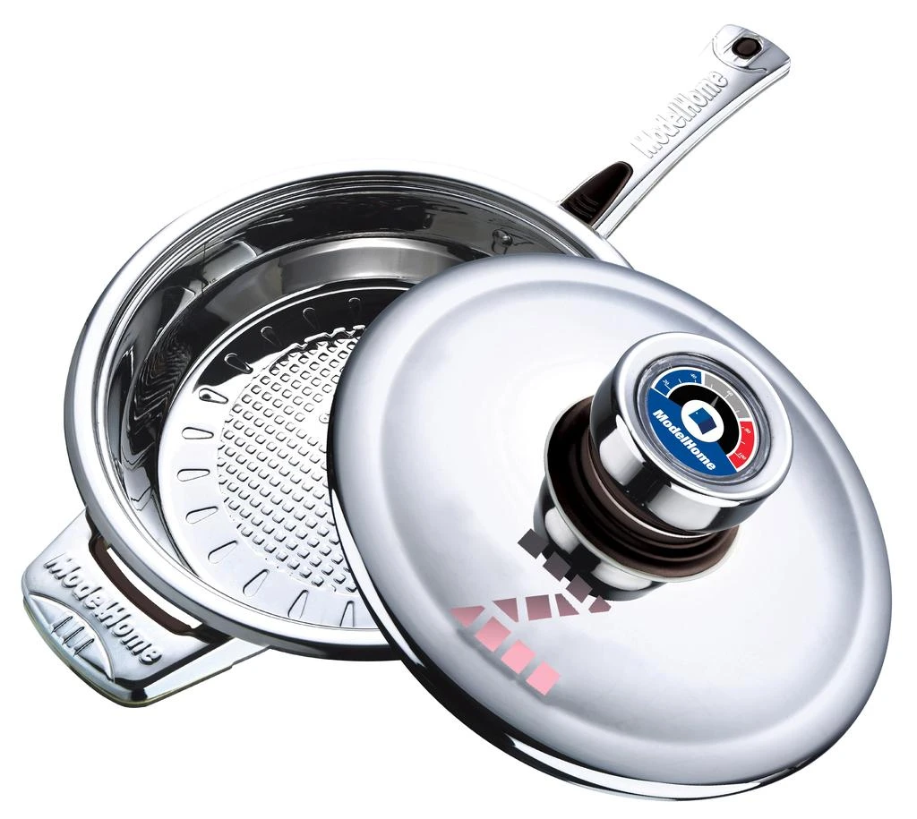 商品Berlinger Haus|17-Piece Wide edge Stainless Steel Cookware Set,价格¥1778,第2张图片详细描述