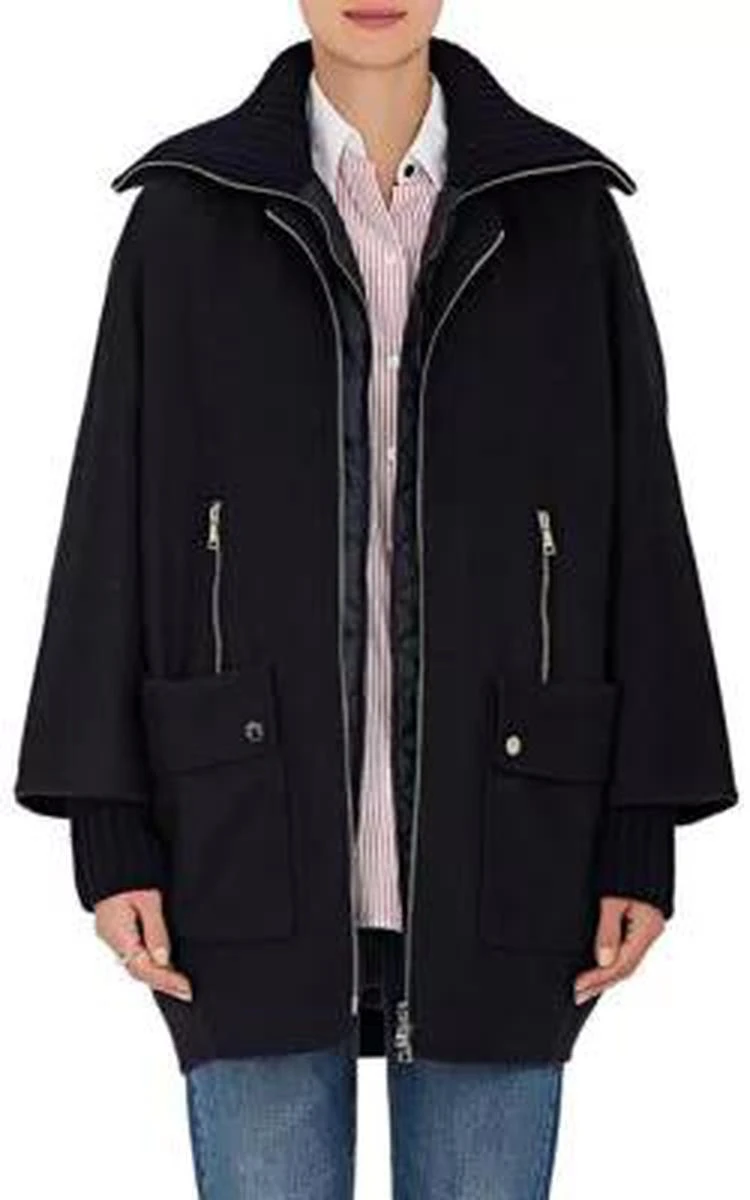 商品Moncler|Acanthus Wool-Cashmere 3-in-1 Coat,价格¥23689,第1张图片