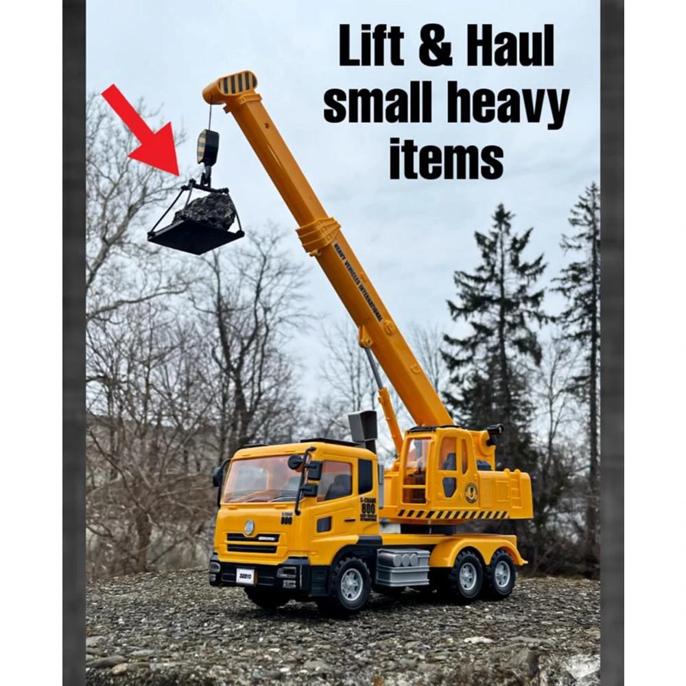 Mag-Genius Big-Daddy Super King Crane with Retractable Winch Toy 商品