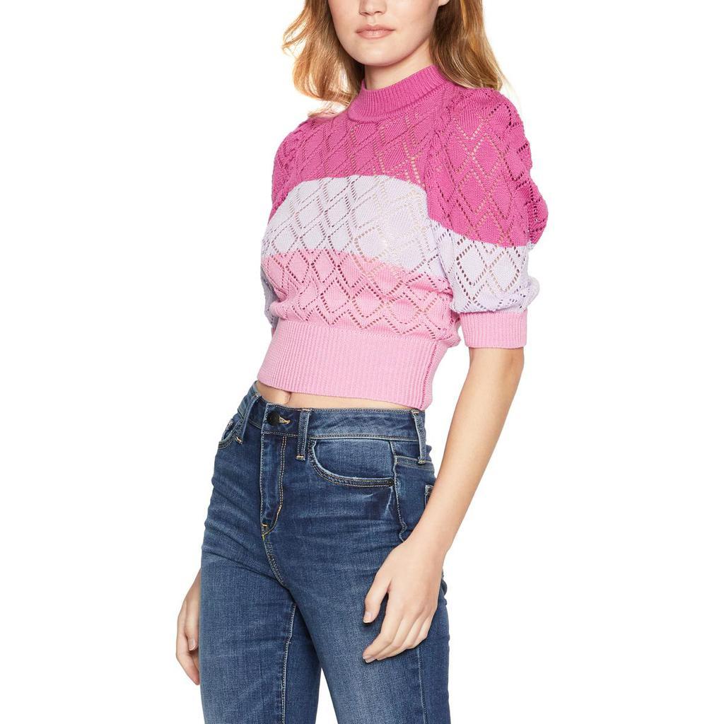 商品BCBG|BCBGeneration Womens Knit Striped Sweater,价格¥89,第4张图片详细描述