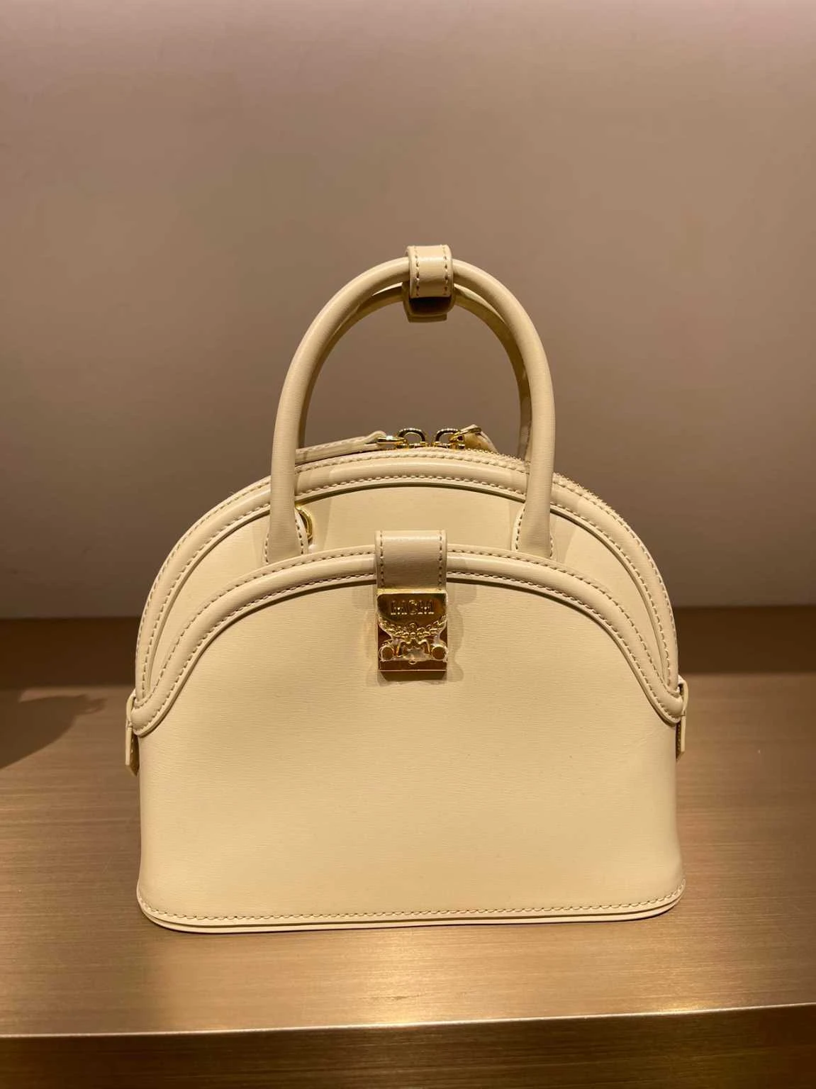 商品MCM|MCM SEMOLINA手提包 粉色 MWTBSNN04IW001-SEMOLINA,价格¥7866,第1张图片