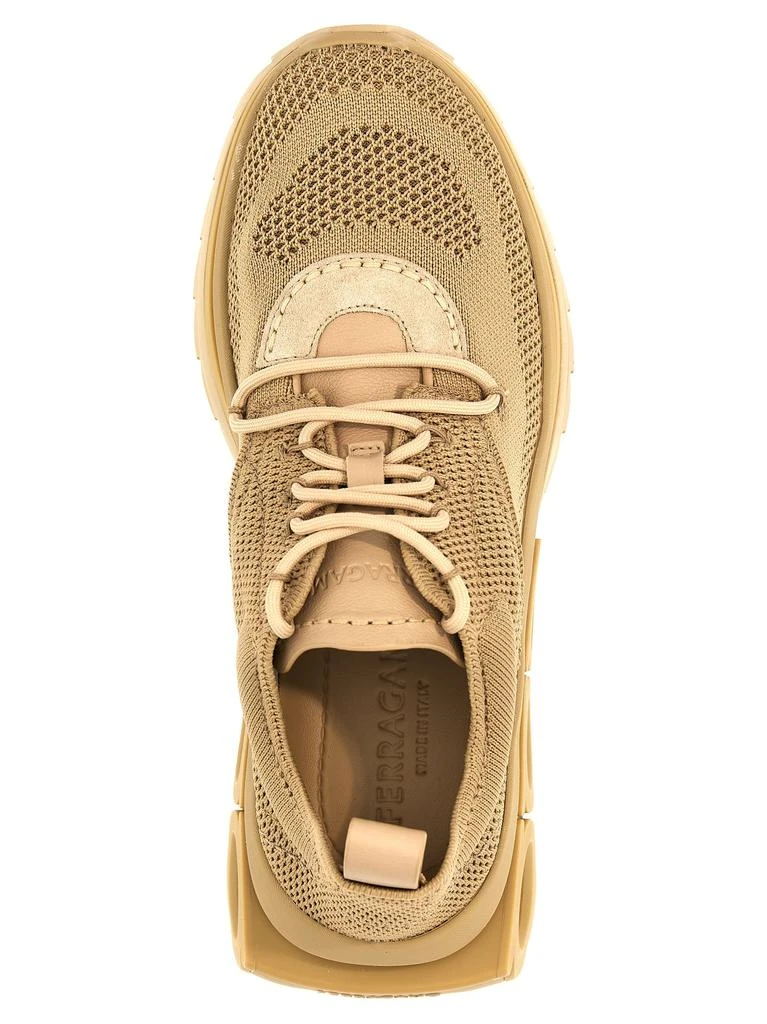 商品Salvatore Ferragamo|Nima Sneakers Beige,价格¥3949,第4张图片详细描述