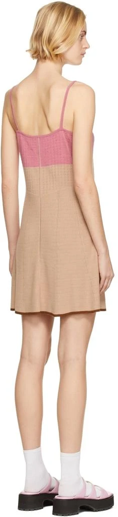 商品Marc Jacobs|Beige & Pink 'The Pointelle' Knit Dress,价格¥860,第3张图片详细描述