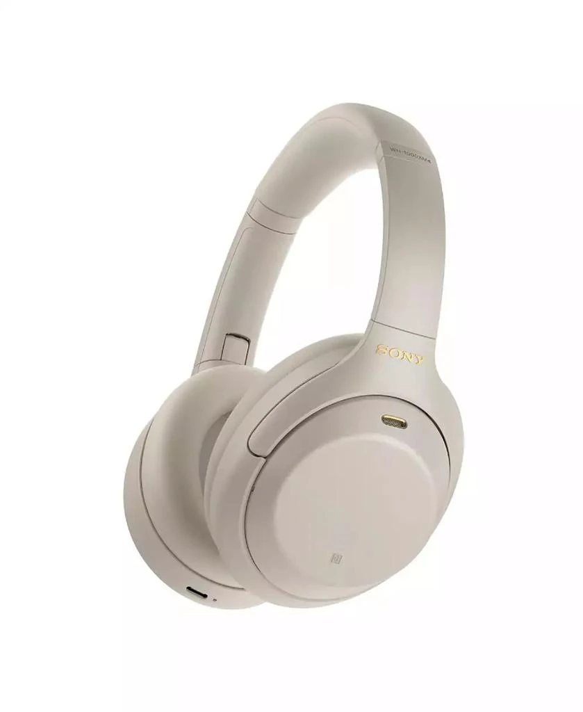 商品SONY|WH-1000XM4 Wireless Noise Canceling Over-Ear Headphones (Silver) Bundle,价格¥2603,第3张图片详细描述