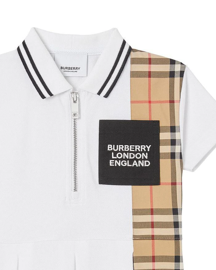 商品Burberry|Girls' Mini Serena Polo Shirt Dress - Baby,价格¥1421,第4张图片详细描述