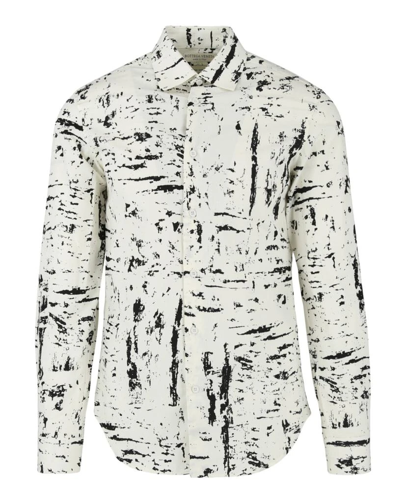 商品Bottega Veneta|男士 棉质印花衬衫,价格¥1127,第1张图片