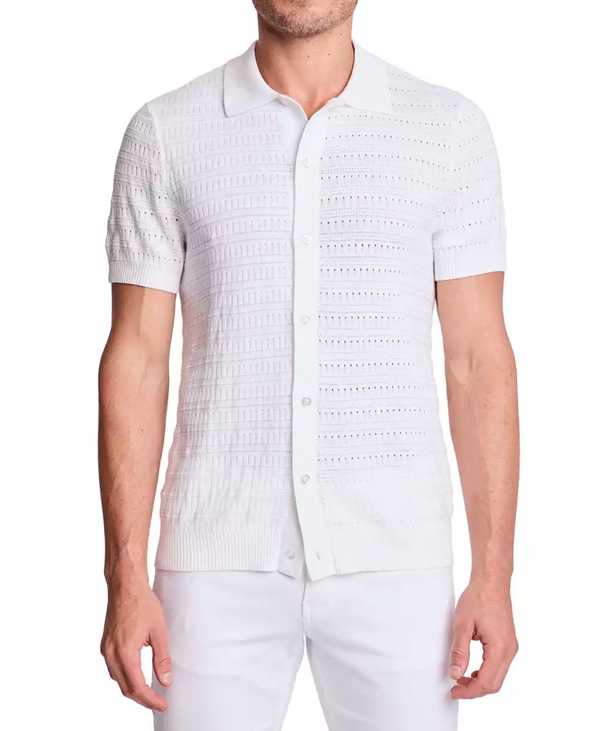Camisa de manga corta ajustada para hombre image 2
