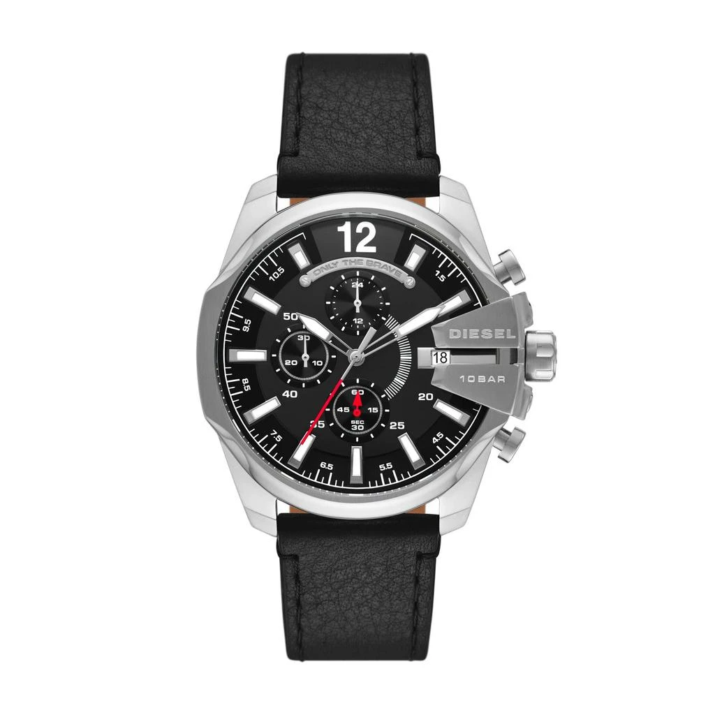 商品Diesel|Baby Chief Chronograph Stainless Steel Watch - DZ4592,价格¥1387,第1张图片