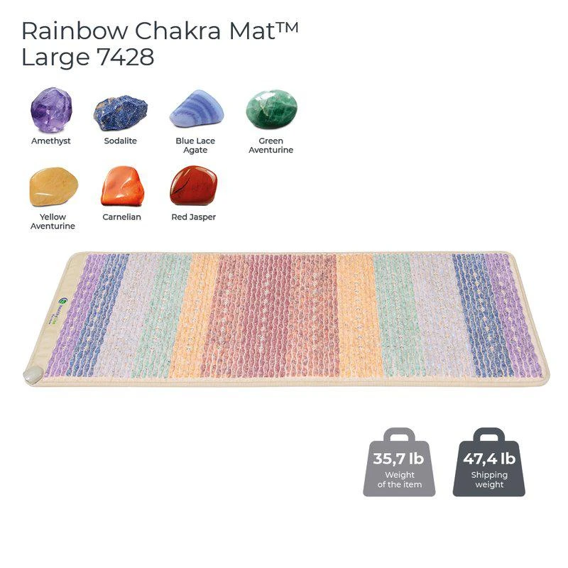 商品HealthyLine|Rainbow Chakra Mat™Large 7428 Firm,价格¥15211,第2张图片详细描述