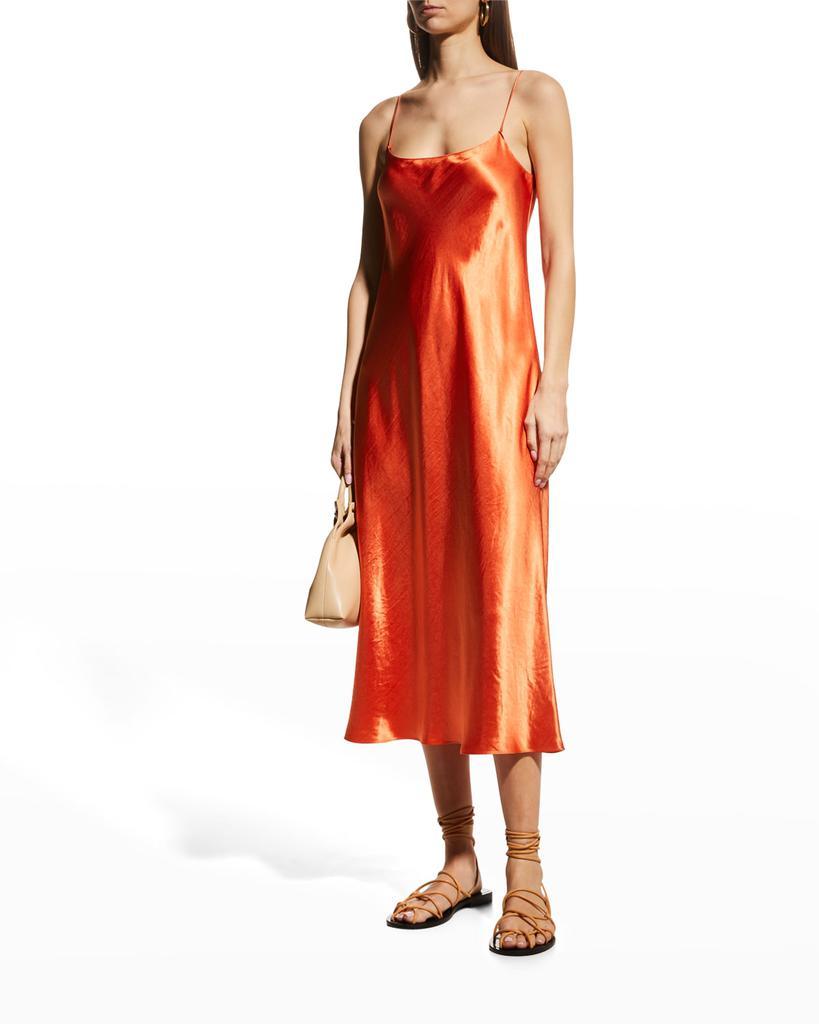 商品Vince|Satin Slip Dress,价格¥699,第5张图片详细描述