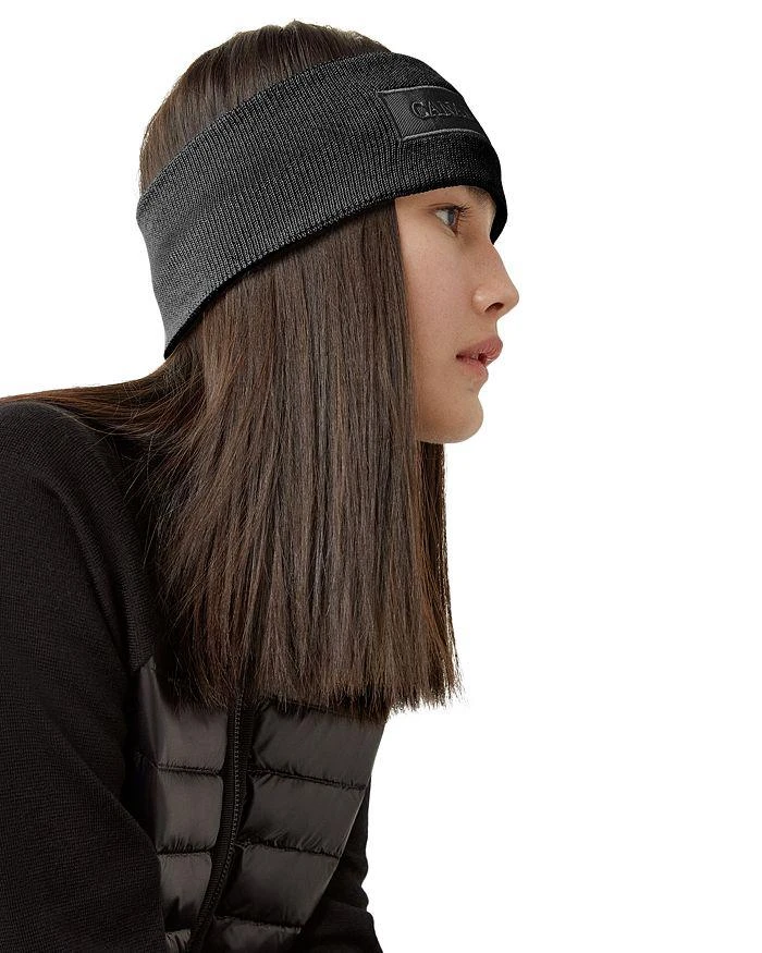 商品Canada Goose|Tonal Emblem Knit Ear Warmer ,价格¥391,第2张图片详细描述