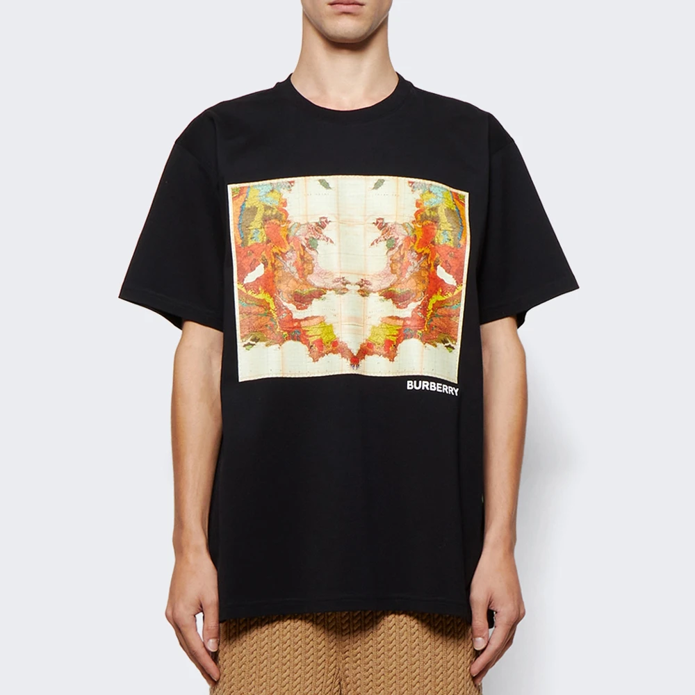 BURBERRY 黑色男士T恤 8057532 商品