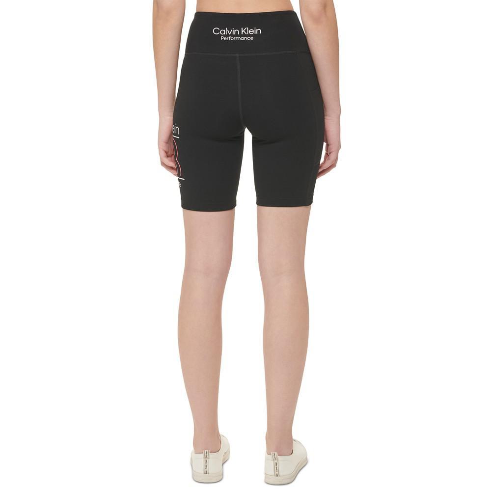 商品Calvin Klein|Women's High-Rise Bike Shorts,价格¥222,第4张图片详细描述