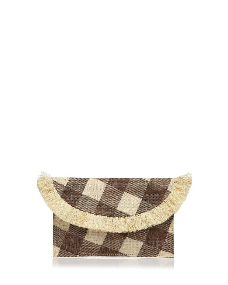 商品KAYU|Gingham Envelope Clutch - 100% Exclusive,价格¥367,第1张图片