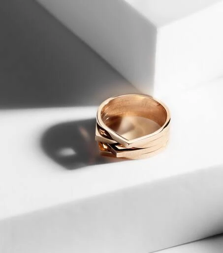 商品Repossi|Antifer 18kt gold ring,价格¥37115,第5张图片详细描述