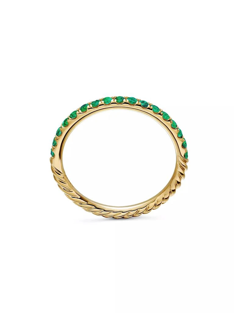 商品David Yurman|Cable Collectibles Stack Ring in 18K Yellow Gold,价格¥10864,第4张图片详细描述