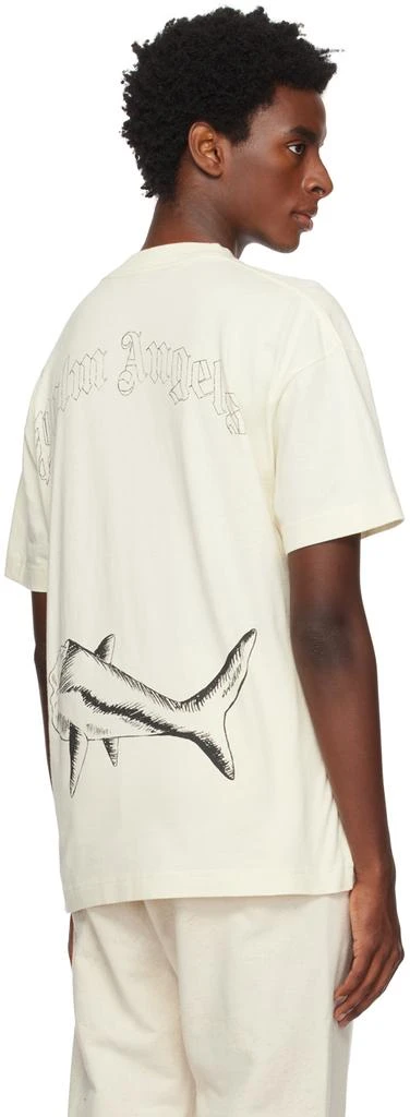 商品Palm Angels|Off-White Broken Shark Classic T-Shirt,价格¥1689,第3张图片详细描述