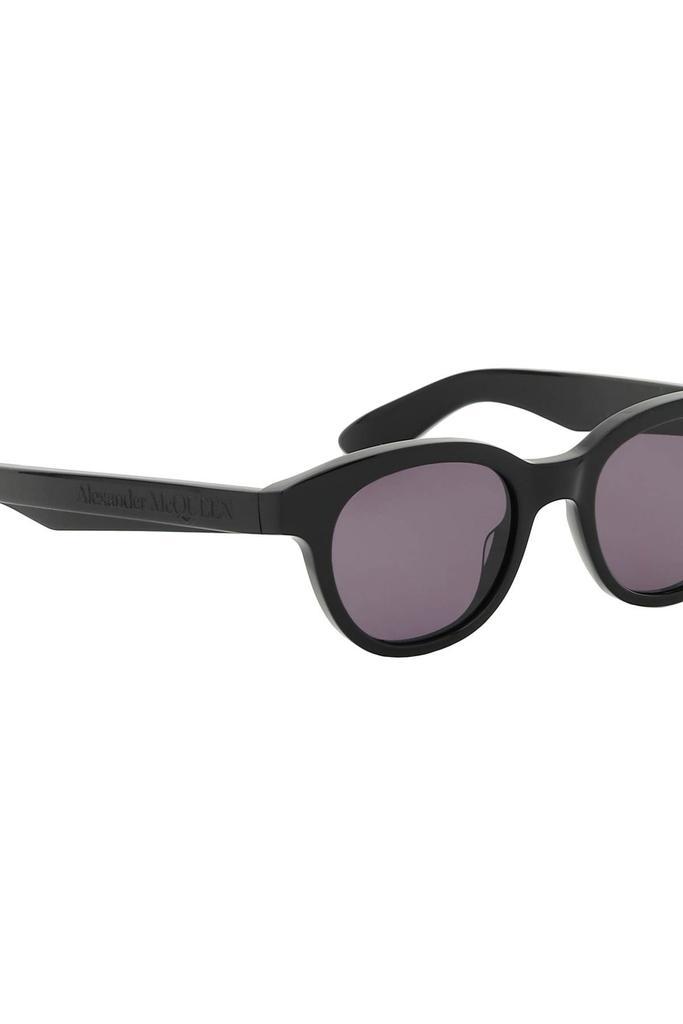 商品Alexander McQueen|ROUNDED ANGLED SUNGLASSES,价格¥1607,第5张图片详细描述