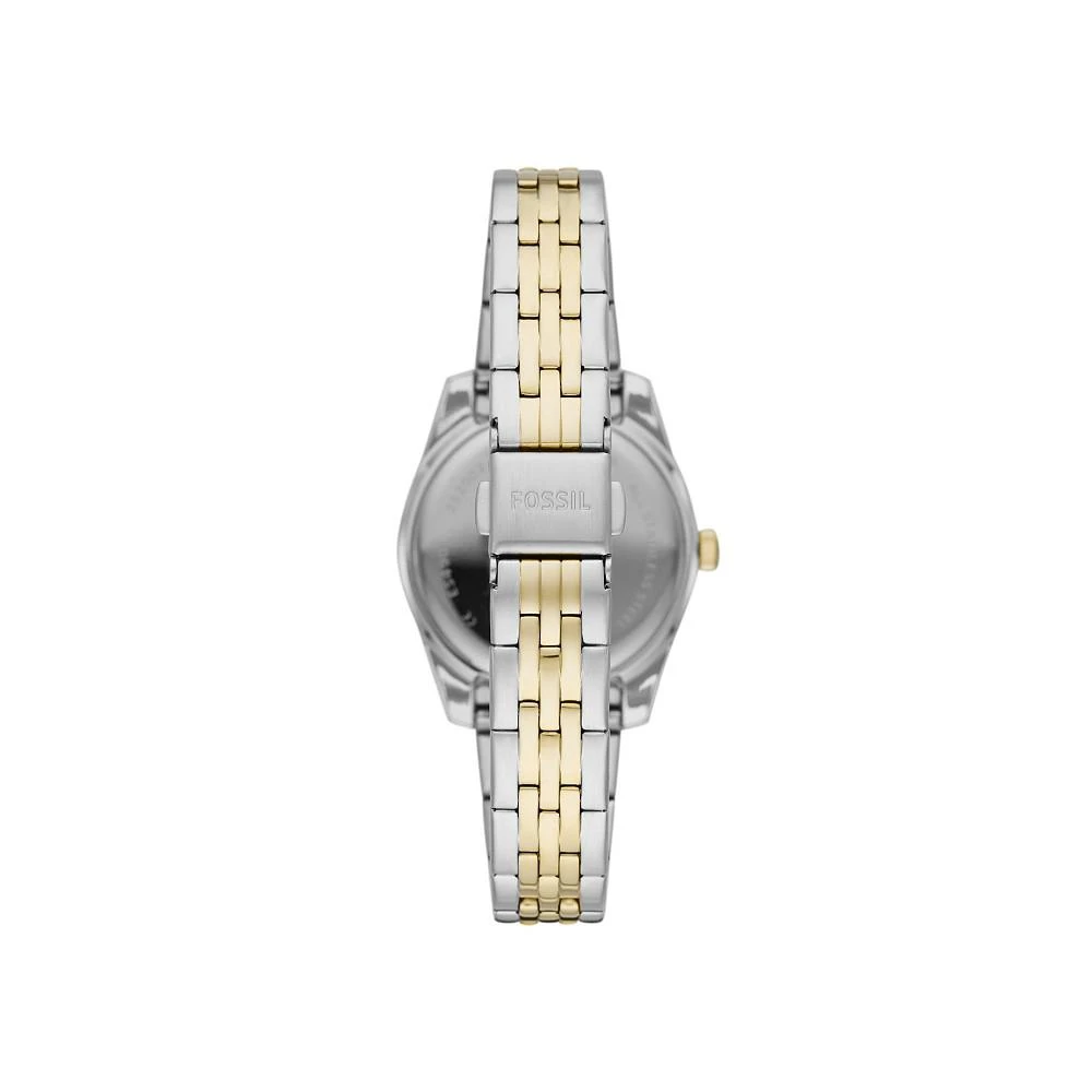 商品Fossil|Women's Scarlette Mini Two-Tone Bracelet Watch 32mm,价格¥720,第2张图片详细描述