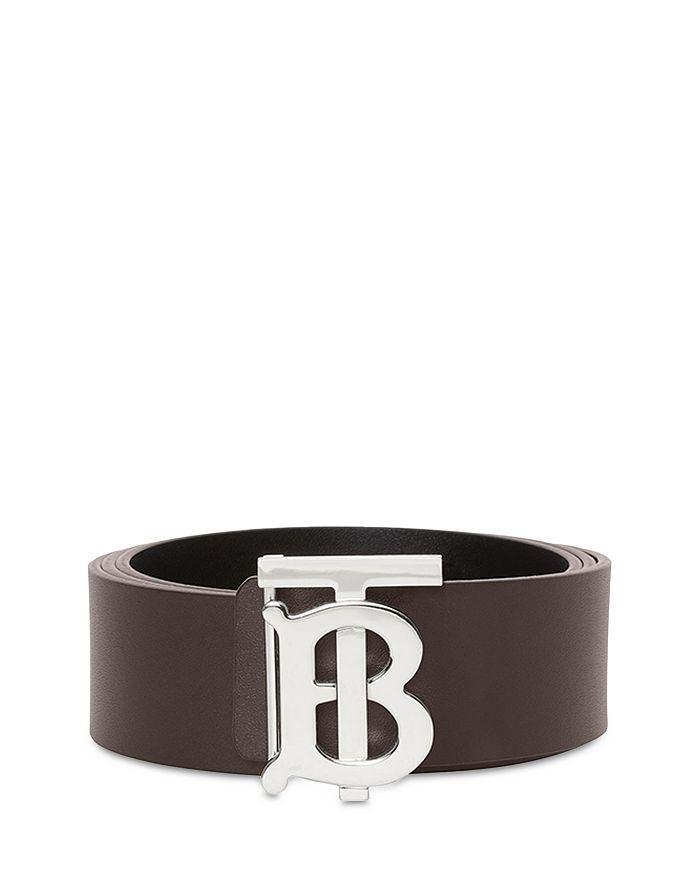 商品Burberry|Men's Reversible Monogram Plaque Buckle Leather Belt,价格¥4343,第7张图片详细描述